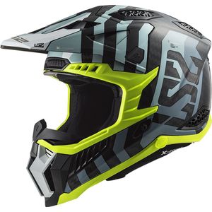 LS2 Helm X-Force Barrier MX703 sky blauw maat L