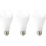 Kobi - LED Lamp - E27 - 15W - 1500lm - 3000K - Standaardvorm - 3 stuks