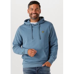 Lyle & Scott Pullover Hoodie Truien & Vesten Heren - Sweater - Hoodie - Vest- Lichtblauw - Maat XS
