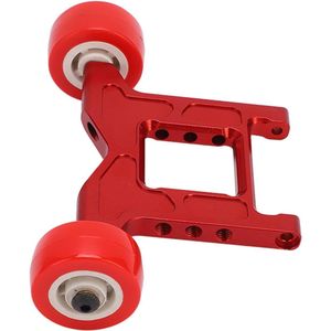 Poreuze anti-kiepwielen voor aluminium head-up velgen - Uitstekende simulatie met tyfoonbout, hoge precisie (rood)