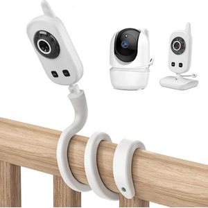Equivera babyfoonhouder - Babyfoon Houder - Flexibele Cradle Houder voor GHB Babyfoon Camera, Video Babyfoon, 2.4GHz, 5 Inch 720 HD IPS Display