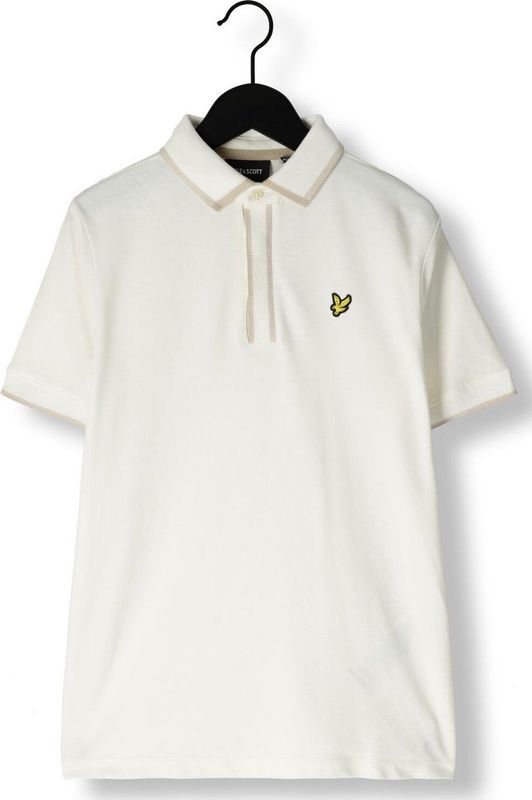 Lyle and Scott - Junior Concealed Polo - Chalk - Poloshirt