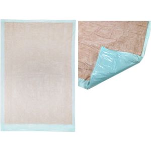 Hygostar - Wegwerp Bed Onderleggers - 60 x 90 cm - 25 stuks - 12-laags - Extreem Absorberend