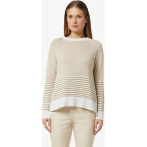 comma - Strickpullover - Gestreepte Trui - Katoen