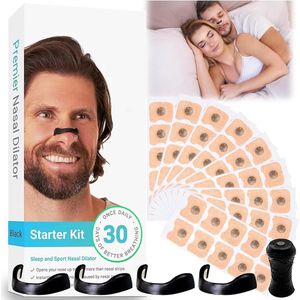 Solacis Neusstrips - Neusstrips snurken - Neus strips - Tegen snurken - Anti-Snurk - Must have voor tijdens het slapen!