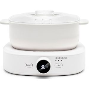 Rio WXHR - wax heater - afneembare, makkelijk te reinigen siliconen kom - LED display - verwarmt tot 150°C