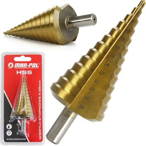 Stappenboor 4-39 mm HSS Titanium - Trappenboor - Verzinkboor