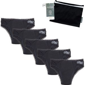 Cheeky Pants Feeling Fancy - Menstruatieondergoed - Maat 32-34 - Cheeky Wipes - Zero waste product - Incontinentie ondergoed