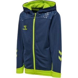 Hummel - Lead Sweatshirt - Groen - Katoen - Met Rits