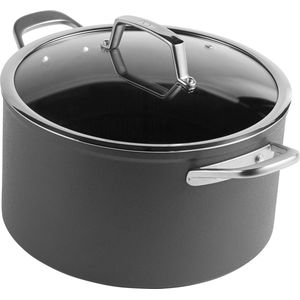 Ninja Foodi Soeppan met Glazen Deksel - Ø 26 cm / 7.6 Liter - Antiaanbaklaag - PFAS-vrij - Oven- en Vaatwasserbestendig - C30426EU
