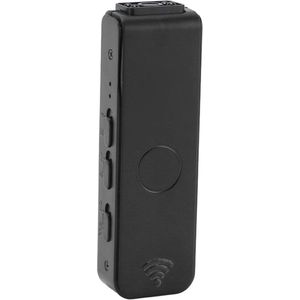 Verborgen Draagbare Camera 1080P HD 180 Graden Draaibare Lens - Magnetische Adsorptie - Wetshandhaving Beveiligingsagent (zwart)