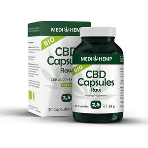 Medihemp CBD Capsules - 2,5% - 30 caps
