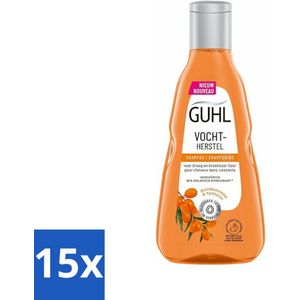 15 x Guhl - Shampoo - Vochtherstel - 250 ml - Haar Conditioner - Haar Gezondheid