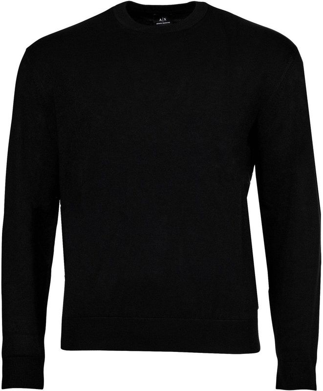 Armani Exchange - Xm 001278 - Trui - Zwart - Klassieke Crew Neck
