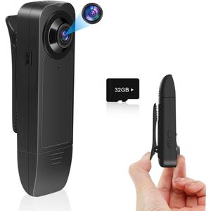 ZRSS® Bodycam - Action Cam - Bewegingsdetectie - Spy Camera - Met Nachtzicht