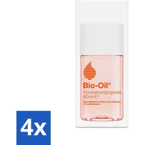 Bio-Oil - Huidverzorgingsolie - Voorkomt Littekens & Striae - 60 ml - Voordeelverpakking - 4 stuks