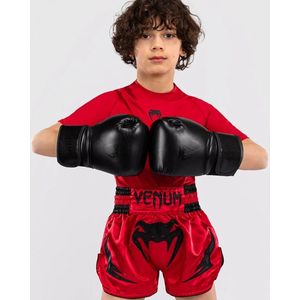 Venum Inferno Kids Muay Thai Shorts Rood Zwart - 12 Jaar