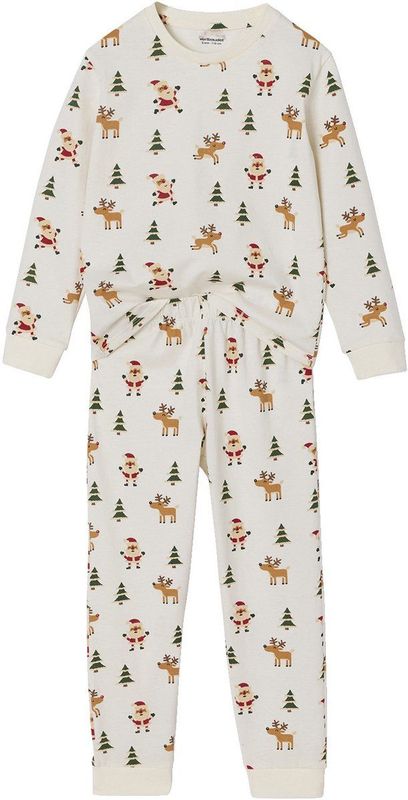 Vertbaudet Kerst pyjama met all-over print voor jongens
