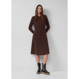 s.Oliver - Midi-jurk - Jersey - Zacht Sweatshirtmateriaal