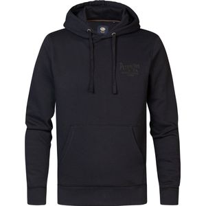 Petrol Industries - Heren Logo Hoodie Ugashik - Zwart - Maat XXL