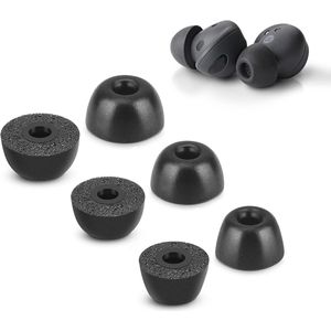 3 Pairs Memory Foam Attachments voor Samsung Galaxy Buds 2 Pro - Geen Pijn van Silicone Earbuds - Non-Slip Vervangingsoorstukjes