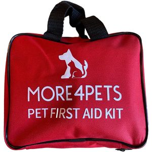 EHBO koffer - EHBO Huisdier - EHBO voor hond en kat - First Aid Kit - 62-delig - Inclusief riem en drinkbak