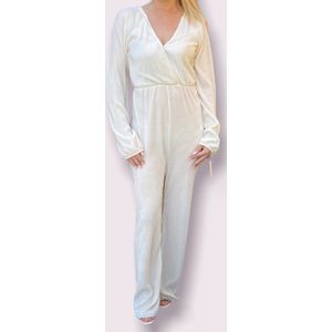 Jumpsuit, plissé, one size