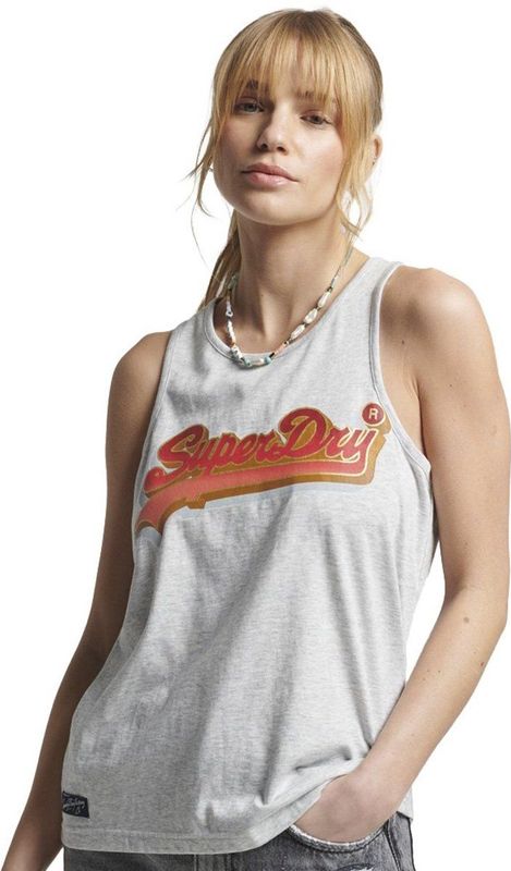 Superdry - Vintage Vl Seasonal - Mouwloos T-shirt