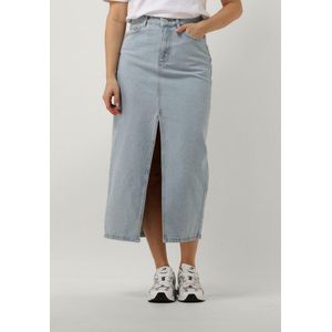 Notre-V Denim Maxi Skirt Rokken Dames - Blauw - Maat M