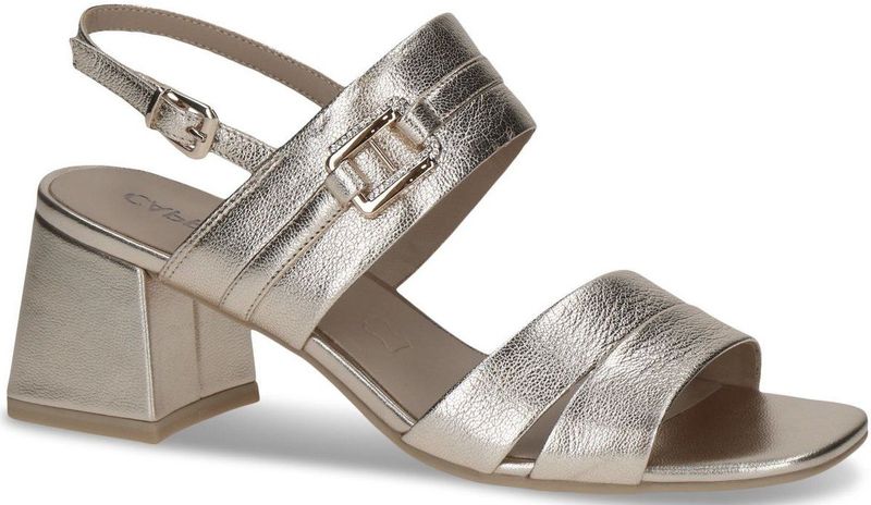 Caprice - 9-28301-44 - Damessandalen - Platina Metaal