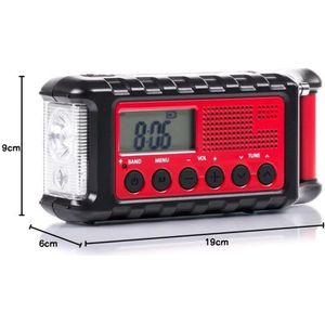 Equivera Noodradio - Noodradio - Emergency Radio - Survival Radio - Radio voor Noodgevallen