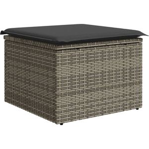 VidaXL-Tuinkruk-met-kussen-55x55x37-cm-poly-rattan-grijs