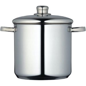 MasterClass Roestvrijstalen Kookpan met deksel - 7 liter, geschikt voor inductie en alle warmtebronnen
