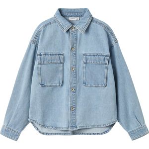 NAME IT - NKMSEVEN OS DNM LS SHIRT 5010-BY N - Jongens - Overhemden