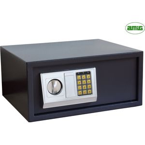 AMIG Tenaz - Elektronische Kluis - 30 Liter - 43x35x20 cm - incl. 2 Noodsleutels - Muur- of Wandbevestiging