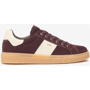 Sneakers Nerogiardini Velour Bordo' Fluweel Melk 1039 Tr Malaga 1074 Para - Streetwear - Vrouwen
