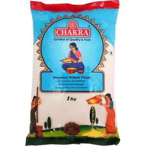 Chakra - Gestoomd Tarwemeel - Steamed Wheat Flour - 3 x 1 kg