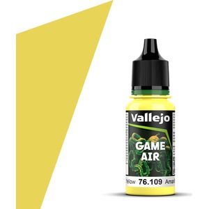 Vallejo 76109 Game Air - Toxic Yellow - Acryl - 18ml Verf flesje