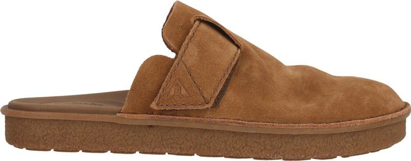 CLARKS - Litton - Slipper - Cola Suède - Handgemaakt