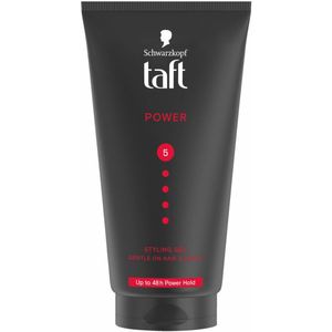 Taft - Power 5 - Styling Gel - Sterke hold voor elke stijl - 150 ml - 1 stuk