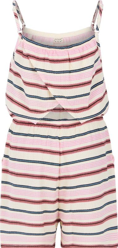 Protest Prtsahara Jr – Jumpuit kort Meisjes – Verstelbare bandjes – Tailleband elastiek – Deco Pink