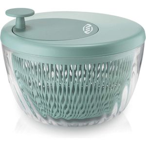 Equivera Slazwierder- Salad spinner - Slacentrifuge - Saladspinner - Sla Centrifuge - Saladecentrifuge - Sladroger - Must Have Voor In De Keuken