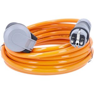 Panzerleiding 10 Meter - H07BQ-F 3G2.5 - Extreem Robuust - Voor Bouwplaats En Buiten - Oranje Stroomkabel - Industriële Kwaliteit