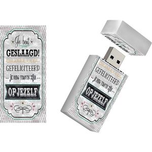 USB-stick - 16GB - Model 1050 - Houten USB-stick met Magnetische Sluiting