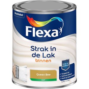 Flexa - Strak in de Lak Binnenlak Mat - Queen Bee - Mengverf - 0.75 Liter