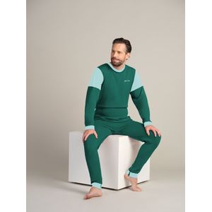 Plukpak voor volwassenen | Rugritssluiting  | Rits in het kruis | Hansop | Donkergroen | XL