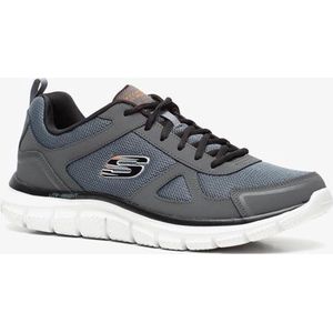 Skechers Track Scloric heren sneakers - Grijs - Maat 43 - Extra comfort - Memory Foam