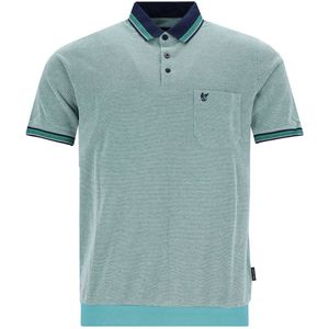 Hajo - Poloshirt Piqué - heren- groen - maat 3XL