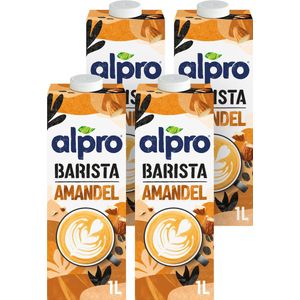 Alpro Barista Amandel Houdbaar - 4 x 1L