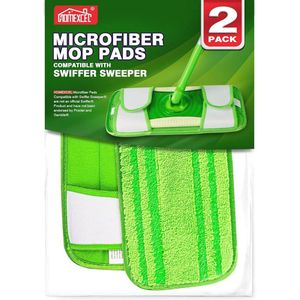 Herbruikbare Microfiber Mop Pads voor Multifunctioneel Gebruik - Compatibel met Veegmachines en Vloeren